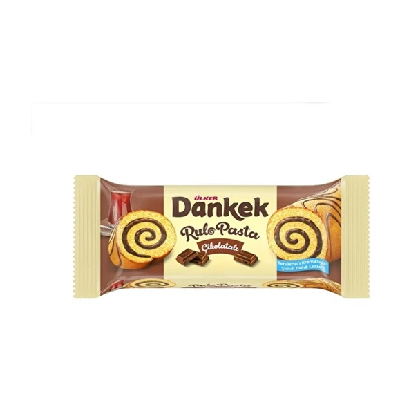 Ülker Dankek Çikolatalı Rulo Pasta 235 Gr ürün görseli 1