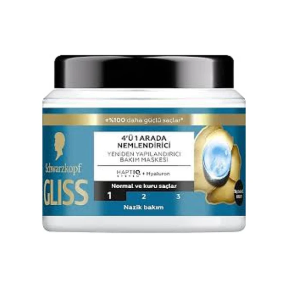 Gliss 4'ü 1 Arada Nemlendirici Bakım Maskesi 400 Ml ürün görseli 1