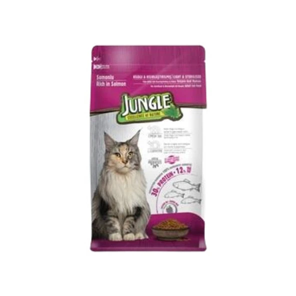 Jungle Mama Kedi Somon 1,5 Kg ürün görseli 1