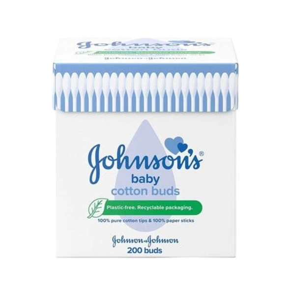 Johnson's Baby Kulak Çubuk 200'lü Kutulu ürün görseli 1