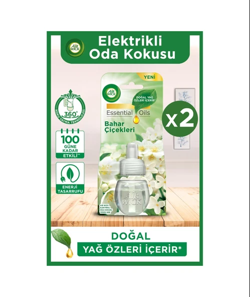 Air Wick Elektrikli Oda Kokusu Yedek Şişe Bahar Çiçekleri x 2 ürün görseli 1