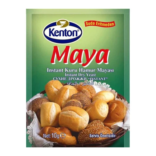 Kenton İnstant Kuru Maya 10 G 3’lü ürün görseli 1