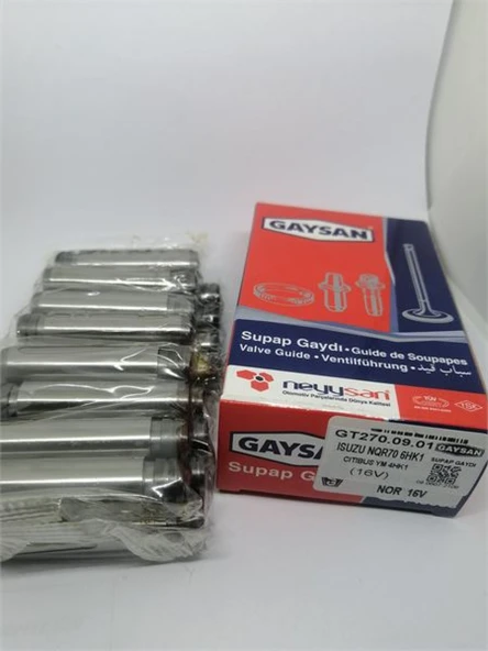 İsuzu Ticarı Subap Gaydı Takım (16v) İsuzu 4hk1 Nqr Npr75 Novo Turkuaz Citibus - Gaysan Gt270.09.01 ürün görseli 1