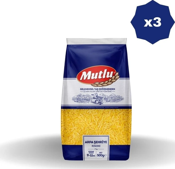 Arpa Şehriye 500 Gr X 3 Adet ürün görseli