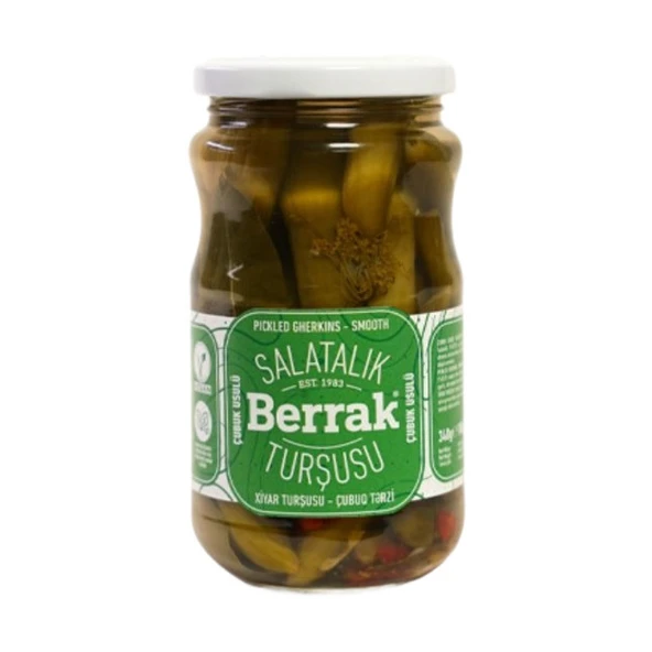 Berrak Çubuk Salatalık Turşu 340 Ml ürün görseli