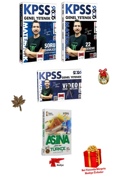 Yargı Yayınları 2026 Kpss Yargı İlyas Güneş Soru Bankası Deneme Video Ders Notları Isem Aşina 2023 Soru (5 HEDİYELİ) ürün görseli