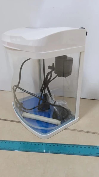 Rs-230A Akvaryum White 23*16*28,5 Cm 2W Led - Resim 3