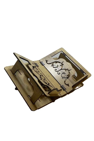 PeraMila Ahşap Rahle Kitap Okuma Standı, Kuran-ı Kerim Okuma Tablet Tutucu Kitap Okuma Nota Standı ürün görseli
