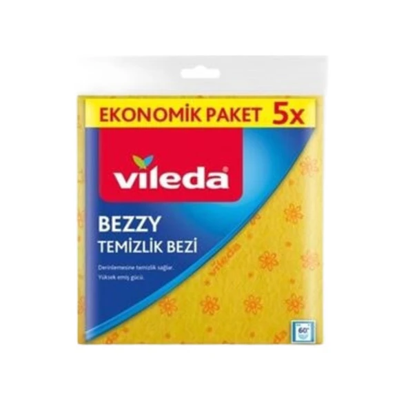 Vileda Bez Temizlik Bezzy 5'li ürün görseli
