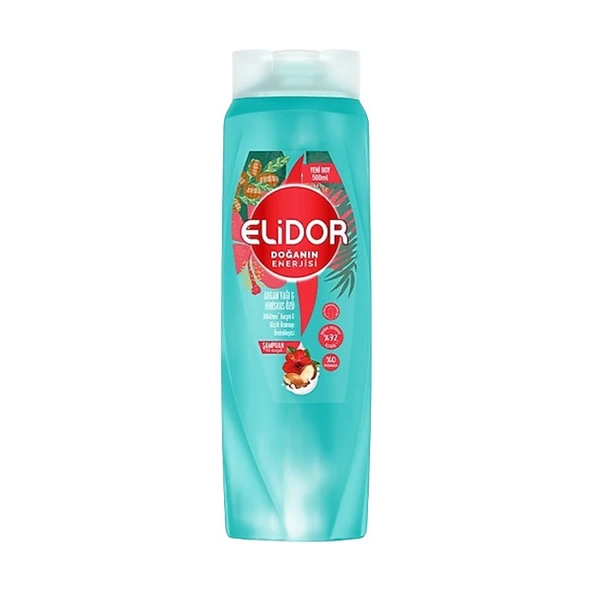 Elidor Doğanın Enerjisi Argan Yağı & Hibiskus Özü Şampuan 400 Ml ürün görseli 1