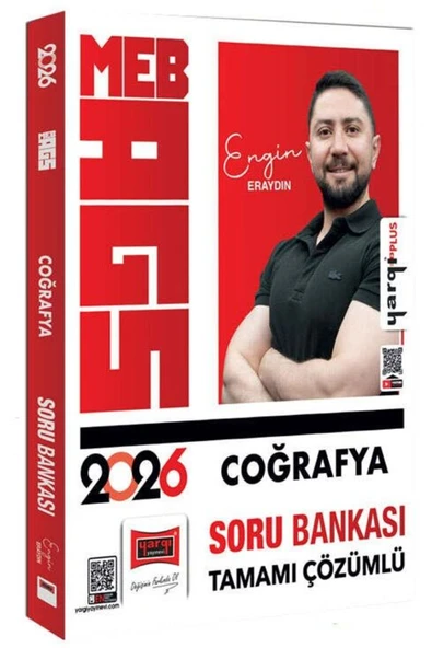 Yargı Yayınları Yargı 2026 MEB-AGS Coğrafya Soru Bankası Çözümlü - Engin Eraydın Yargı Yayınları ürün görseli