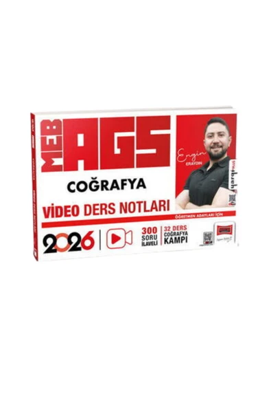 Yargı Yayınları 2026 MEB-AGS Öğretmen Adayları İçin Coğrafya+Sayısal+Sözel Yetenek Video Ders Notları-3 KİTAP-SET - Resim 2