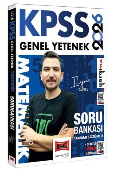Yargı Yayınları Yargı 2026 KPSS Matematik Soru Bankası Çözümlü - İlyas Güneş Yargı Yayınları ürün görseli