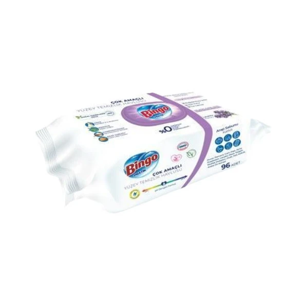 Bingo Yüzey Temizlik Havlusu Lavanta 96'lı ürün görseli