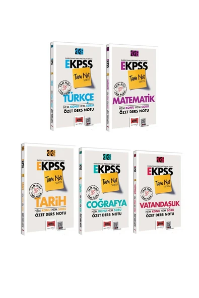 Pegem Akademi Yayıncılık 2026 EKPSS Tüm Dersler Ders Notları Soru Bankası ve Deneme E-KPSS Pegem Yargı Yediiiklim (Hediyeli) - Resim 2