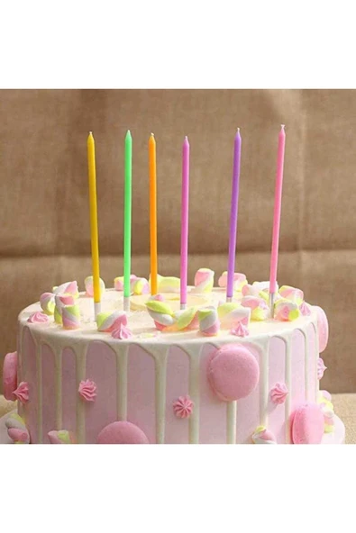 Big Party Rainbow Mum 14cm 10lu ürün görseli