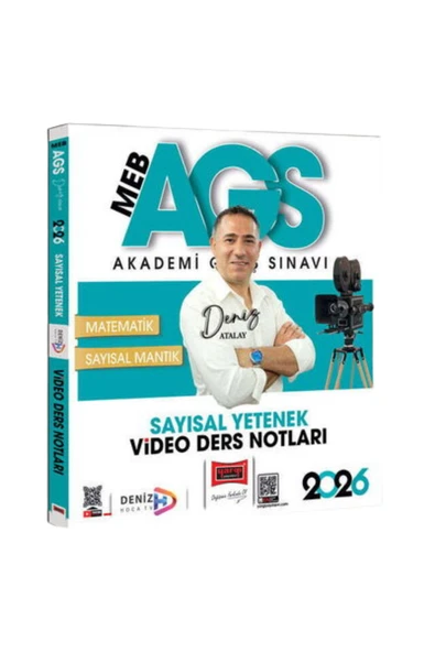 Yargı Yayınları 2026 MEB-AGS Sayısal Yetenek Soru Bankası+Video Ders Notları-2 KİTAP-SET-Deniz Atalay - Resim 3