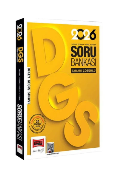 Yargı Yayınları 2026 DGS Sayısal-Sözel Yetenek Tamamı Çözümlü Soru Bankası+Tamamı Çözümlü 10 Deneme-2 KİTAP-SET - Resim 2