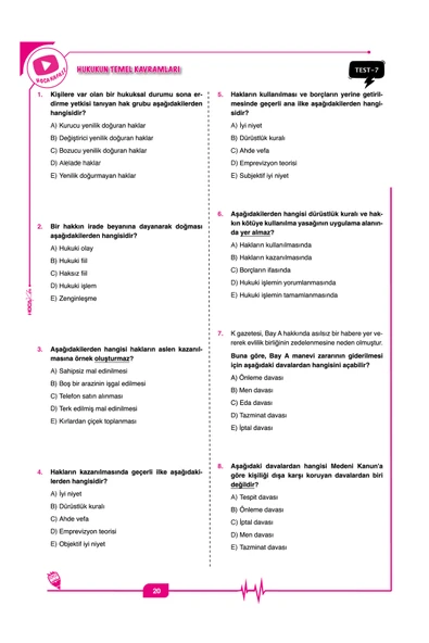 Hoca Kafası Yayınları 2026 KPSS Vatandaşlık Soru Bankası- Video Notlar- Pratiko 3 Lü Set - Resim 2