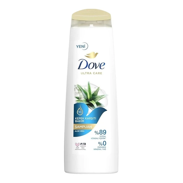 Dove Kepeğe Karşı Etkili Şampuan Aloe Vera Ve Elma Sirkesi 400 Ml ürün görseli 1