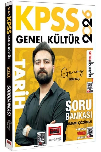 Yargı Yayınları 2026 Kpss Genel Kültür Tamamı Çözümlü Tarih Soru Bankası ürün görseli