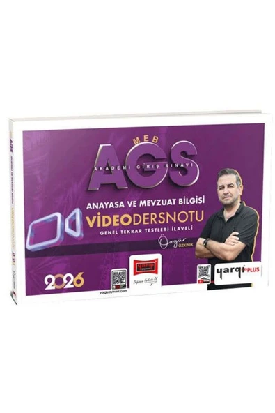 Yargı Yayınları Yargı 2026 MEB-AGS Anayasa ve Mevzuat Bilgisi Video Ders Notu - Özgür Özkınık Yargı Yayınları ürün görseli