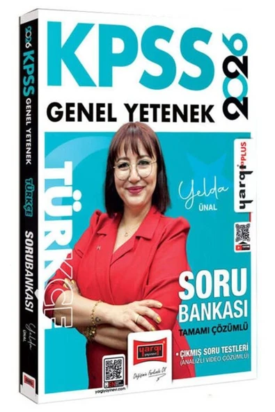 Yargı Yayınları Yargı 2026 KPSS Türkçe Soru Bankası Çözümlü - Yelda Ünal Yargı Yayınları ürün görseli