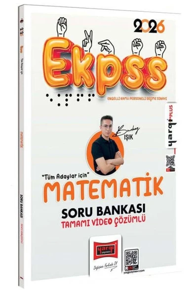 Yargı Yayınları Yargı Yayınları 2026 EKPSS Tüm Adaylar İçin Matematik Tamamı Video Çözümlü Soru Bankası ürün görseli