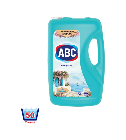 Abc Çamaşır Yumuşatıcı 5LT Ege Sahilleri 4 lu ürün görseli