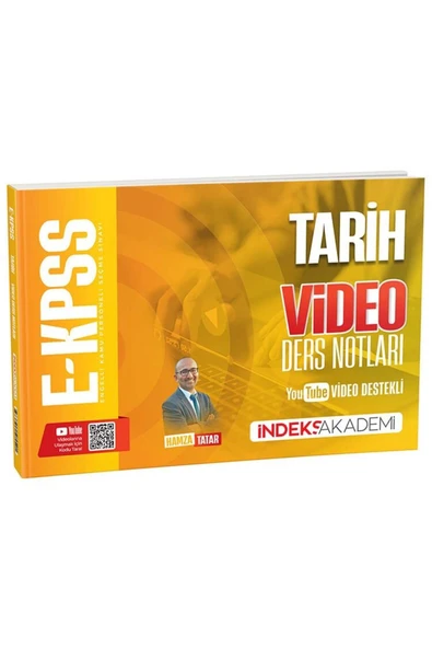 İndeks Akademi 2026 EKPSS Tarih Video Ders Notları - Hamza Tatar Yayıncılık ürün görseli
