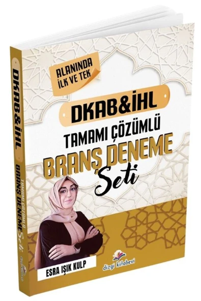 Dizgi Kitap 2026 ÖABT DKAB &İHL Branş Deneme Deneme Seti Tamamı Çözümlü Zarif Muallime - Resim 2