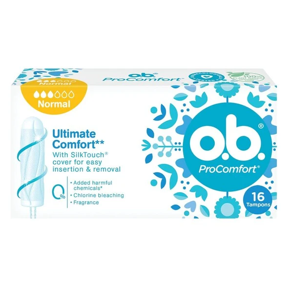 O.B. Tampon Pro Comfort Normal 16'lı ürün görseli 1