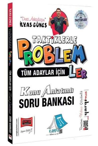 Yargı Yayınları Yargı YKS TYT AYT KPSS Tüm Adaylar İçin Taktiklerle Problemler Konu Anlatımlı Soru Bankası Çözümlü - ürün görseli