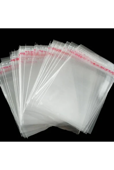 BalonEvi Şeffaf Yapışkanlı Çeyiz Poşeti Jelatin Poşet 35x50 Cm 50 Adet ürün görseli