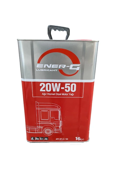 Ener-G 20W-50 Ağır Hizmet Dizel Motor Yağı 14 Kg-16 L ürün görseli 1