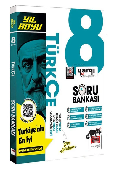 Yargı Yayınları Yargı Ders Arkadaşım 8.Sınıf LGS Hazırlık Yıl Boyu Soru Türkçe Matematik Fen İnkılap (4 HEDİYELİ) - Resim 2