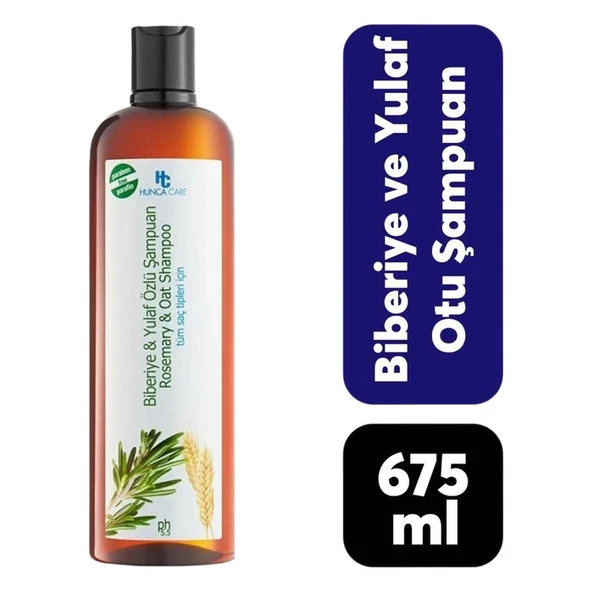 Hunca Care Şampuan .biberiye Yulaf 675ml ürün görseli 1