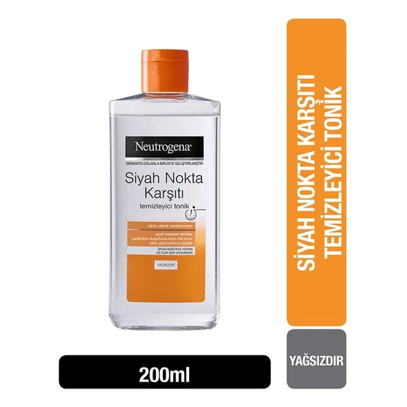 Neutrogena Visibly Siyah Nokta Temizleyici Tonik 200 Ml ürün görseli