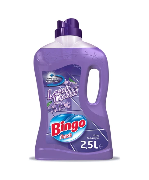 Bingo Fresh Yüzey Temizleyici Lavanta Çiçekleri 6 x 2500 ML ürün görseli