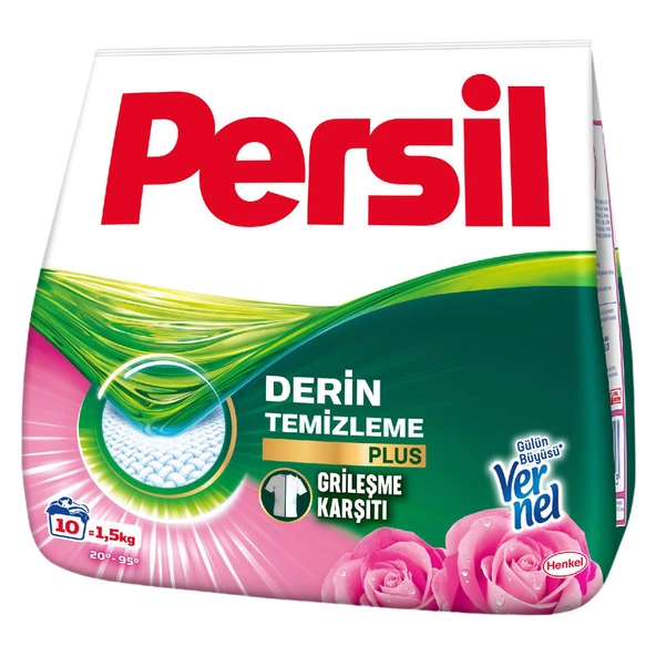 Persil Toz Çamaşır Deterjanı Gülün Büyüsü Grileşme Karşıtı 1,5 Kg ürün görseli