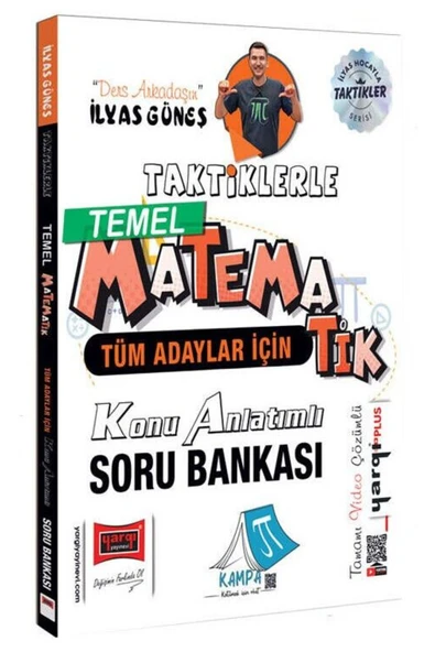 Yargı Yayınları Yargı YKS TYT AYT KPSS Tüm Adaylar İçin Taktiklerle Temel Matematik Konu Anlatımlı Soru Bankası - İl ürün görseli