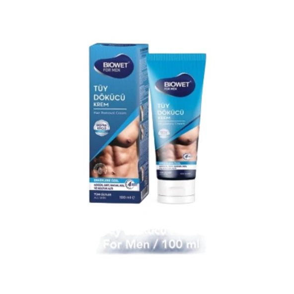 Biowet Tüy Dökücü Krem For Men 100 Ml ürün görseli 1