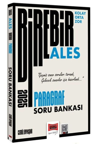 Yargı Yayınları 2025 ALES Birebir Serisi Kolay Orta Zor Paragraf Soru Bankası ürün görseli