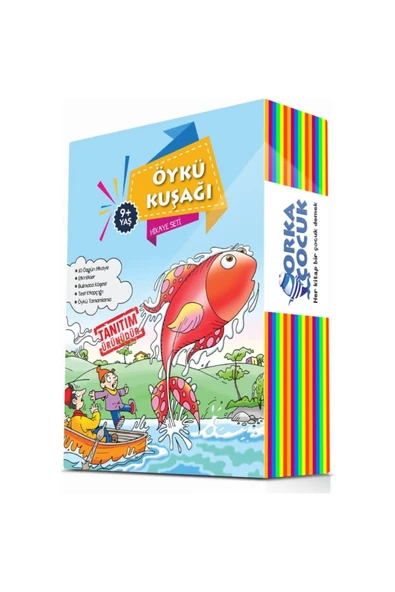 Orka Çocuk Yayınları 3. Sınıflar Için Öykü Kuşağı Hikaye Seti 10 Kitap ürün görseli