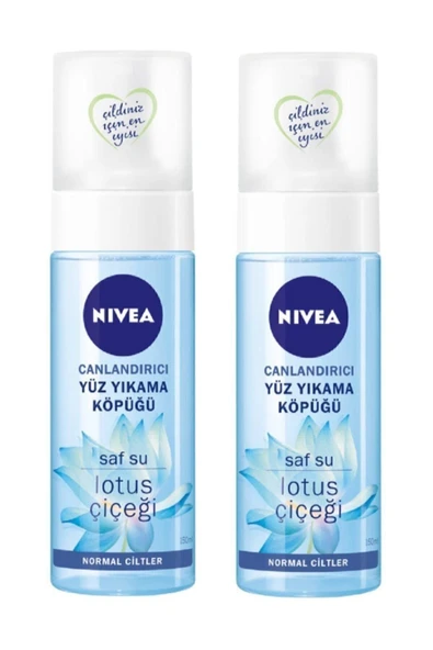NIVEA Canlandırıcı Yüz Yıkama Köpüğü Normal Ciltler 150ml X 2 Adet ürün görseli