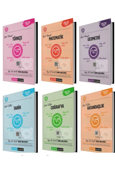 Pegem Akademi Yayıncılık 2025 KPSS Genel Yetenek Genel Kültür Lisans Konu Anlatımlı Modüler Set - (6 Kitap) ürün görseli