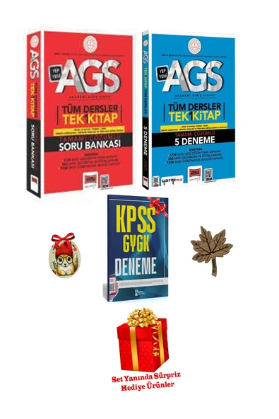 Yargı Yayınları 2026 Meb Ags Kpss Tüm Dersler Soru Bankası Tüm Dersler 5 Deneme Hediyeler ürün görseli