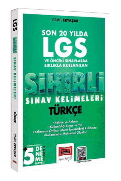 Yargı Yayınları 8.Sınıf LGS Türkçe-İngilizce Son 20-15 Yılda Sıklıkla Kullanılan Sihirli Sınav Kelimeler-2 KİTAP-SET - Resim 2