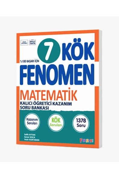 fenomen okul FENOMEN 7 KÖK MATEMATİK SORU BANKASI ürün görseli