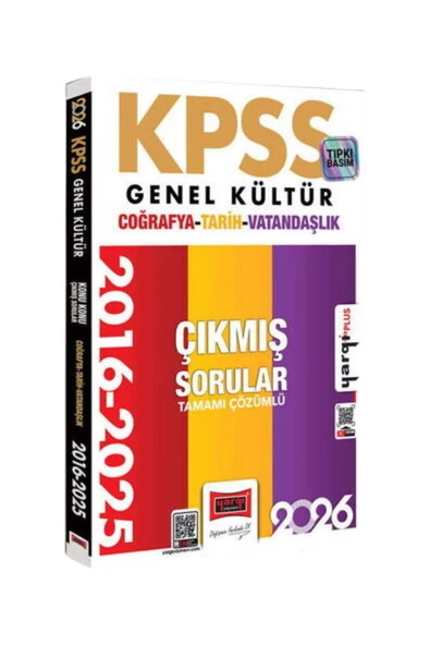 Yargı Yayınları 2026 KPSS GY-GK Türkçe-Matematik-Tarih-Coğrafya-Vatandaşlık 2016-2026 Konu Konu Çözümlü Çıkmış-SET - Resim 3